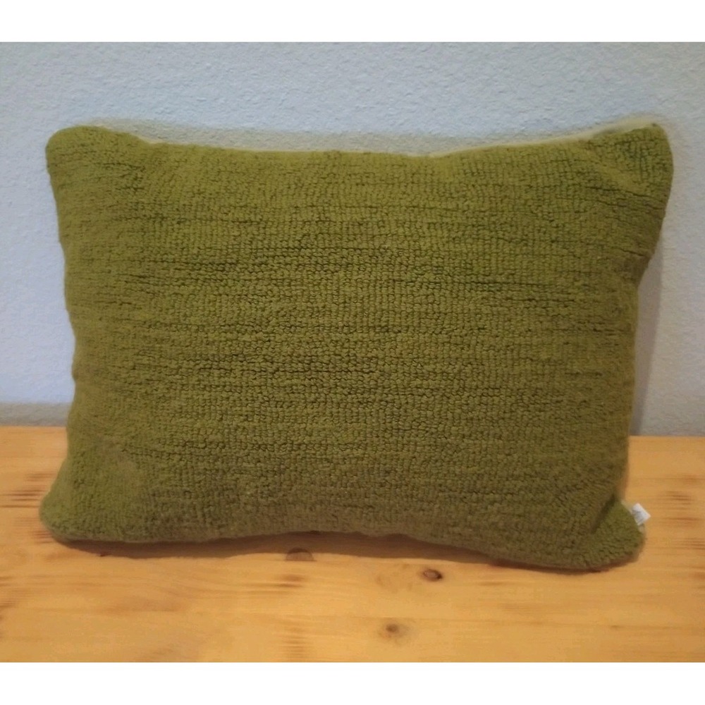 Hearth And Hand Magnolia Green Rectangular Throw Pillow 14" X 20" - Picture 2 of 5